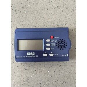 Korg MA-30 Compact Digital Pocket Metronome Music Guitar Tuner TESTED